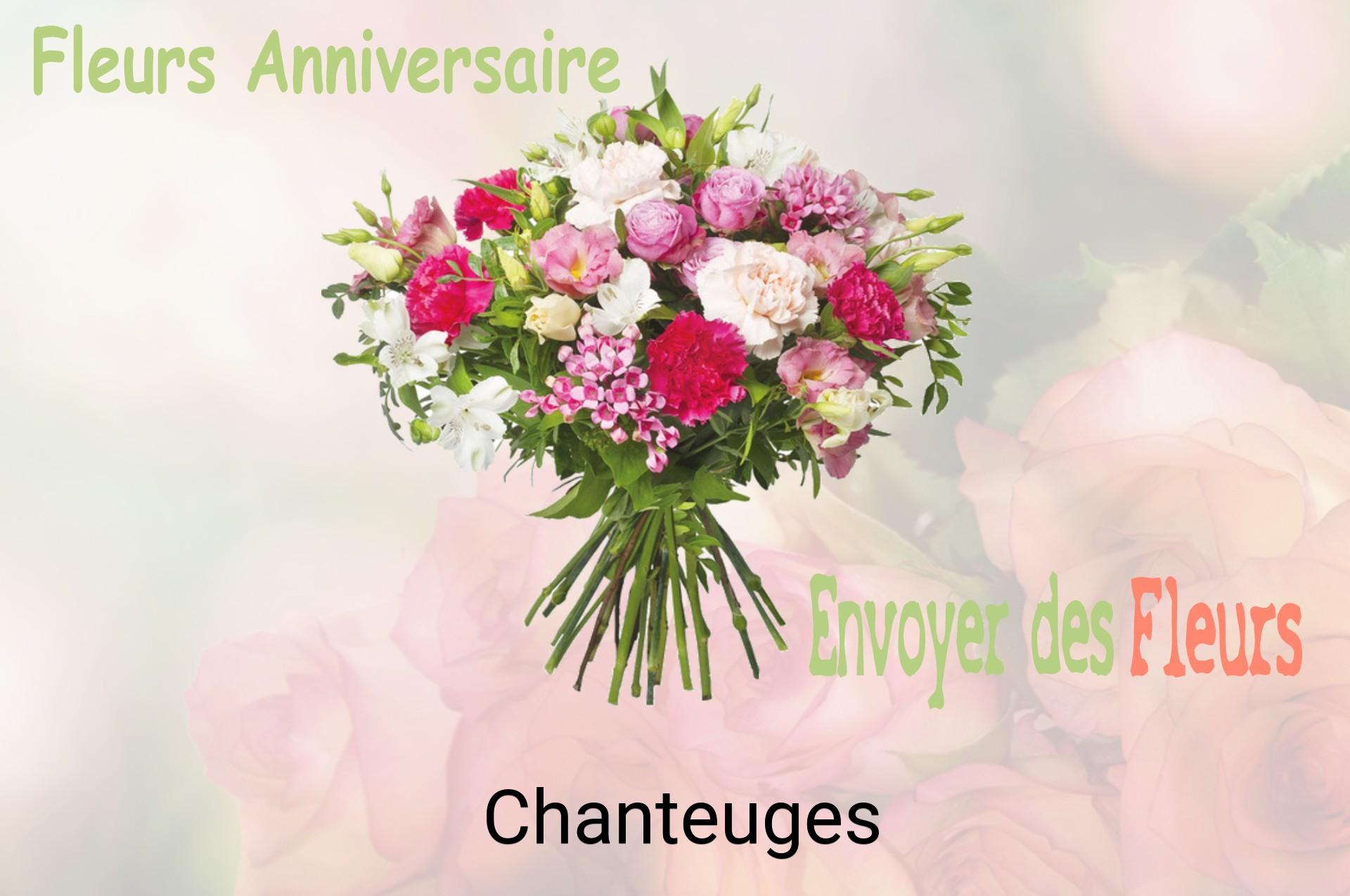 Bouquet de fleurs d’anniversaire livré à Chanteuges