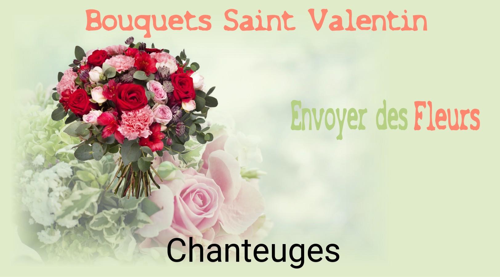 Roses de Saint-Valentin livrées à Chanteuges